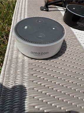 Amazon Echo Dot (White and Black)